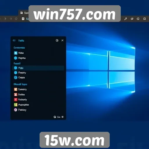 Explorando a interface do usuário de win757.com
